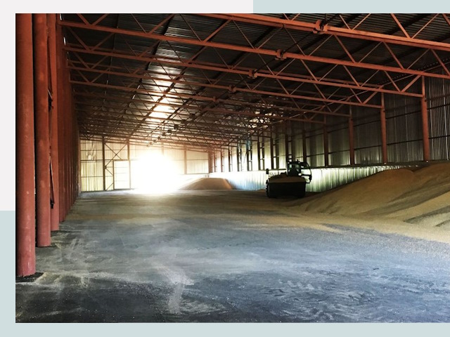 Строительство зернохранилищ в Мытищах