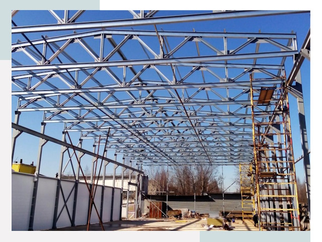 Строительство цехов в Мытищи от 609 руб. под ключ