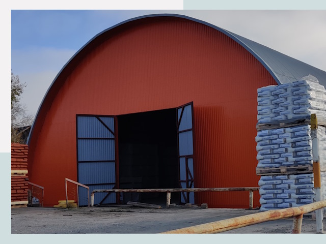 Полукруглые ангары по цене от 609 руб. в Мытищи