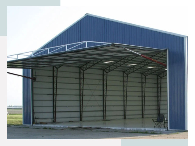 Прямо стенные ангары в Мытищах