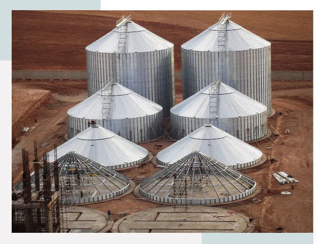 Строительство зерновых силосов в Мытищах