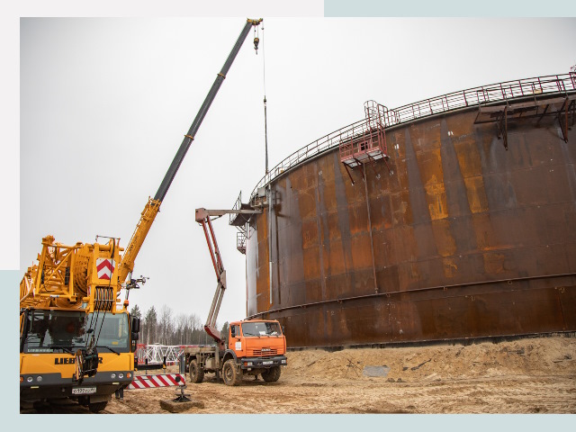 Монтаж резервуаров в Мытищах от 609 руб. за м³