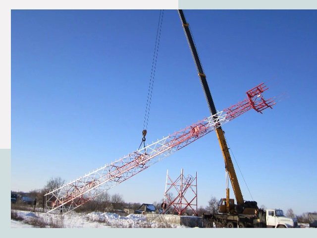 Строительство башен связи в Мытищах от 609 руб.