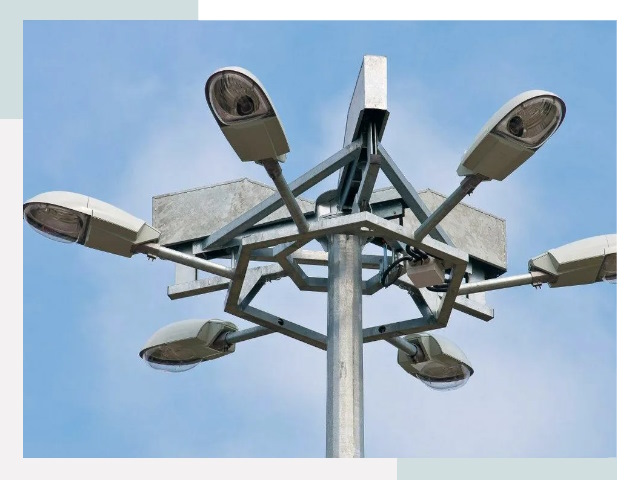 Монтаж осветительных мачт в Мытищах