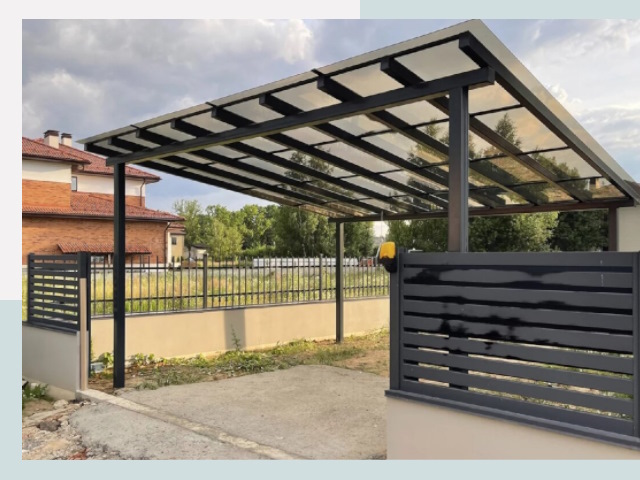 Металлические навесы в Мытищи от 609 руб. за м²