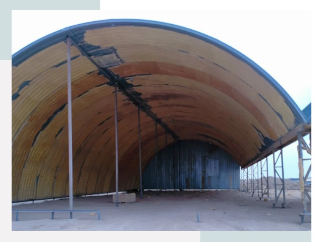 Реконструкция ангаров в Мытищах