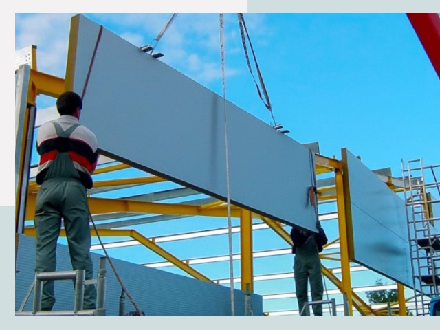 Монтаж сэндвич-панелей в Мытищах от 609 руб.