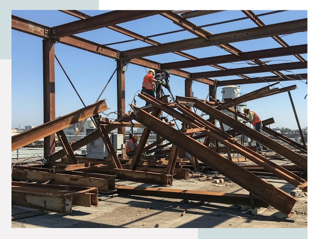 Демонтаж металлоконструкций в Мытищах от 609 руб.