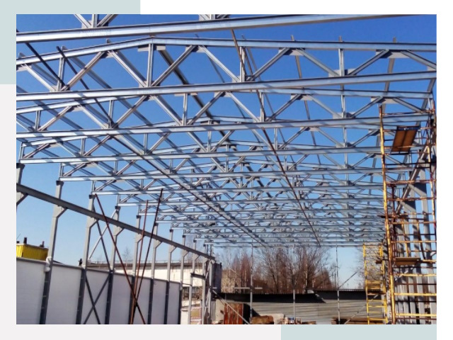 Металлокаркасы для складов в Мытищах